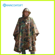 Durable Army Camouflage Regen Poncho Rpy-019